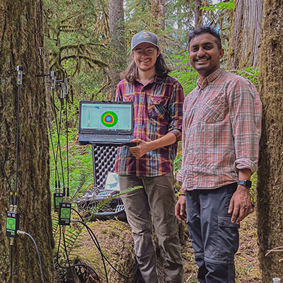 Muhammed Afsal Athanikkal at HJ Andrews