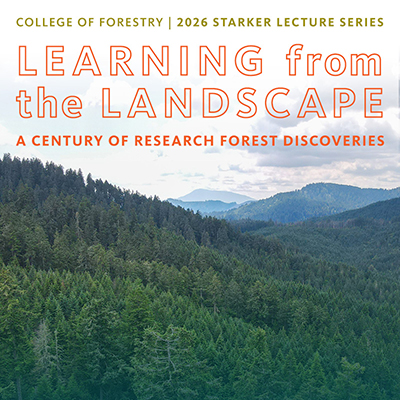 Starker Lecture Series: Learning from the landscape