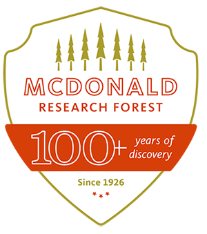 McDonald Research Forest shield 
