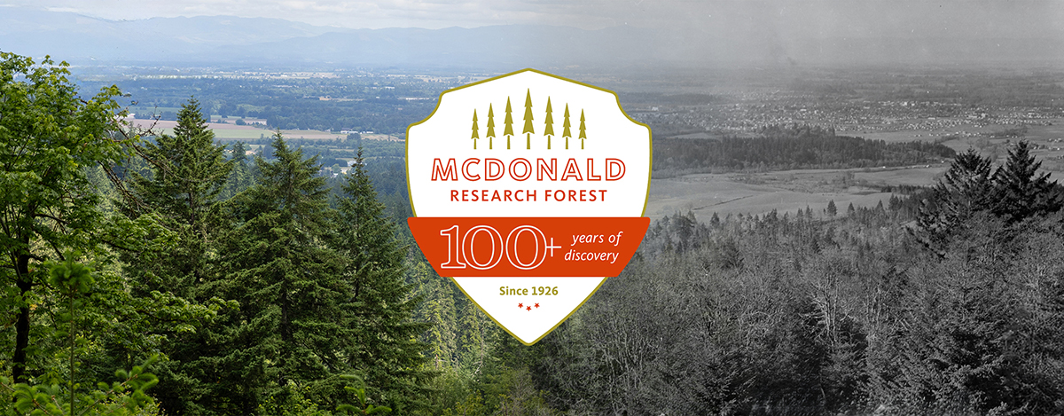 McDonald Forest Centennial news banner
