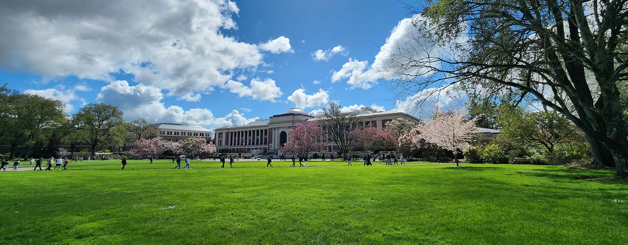 view of MU quad, Oregon State University