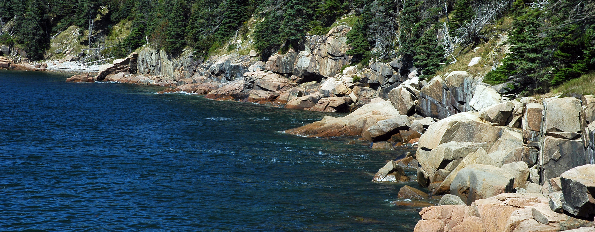 View of Otter Coast in Maine