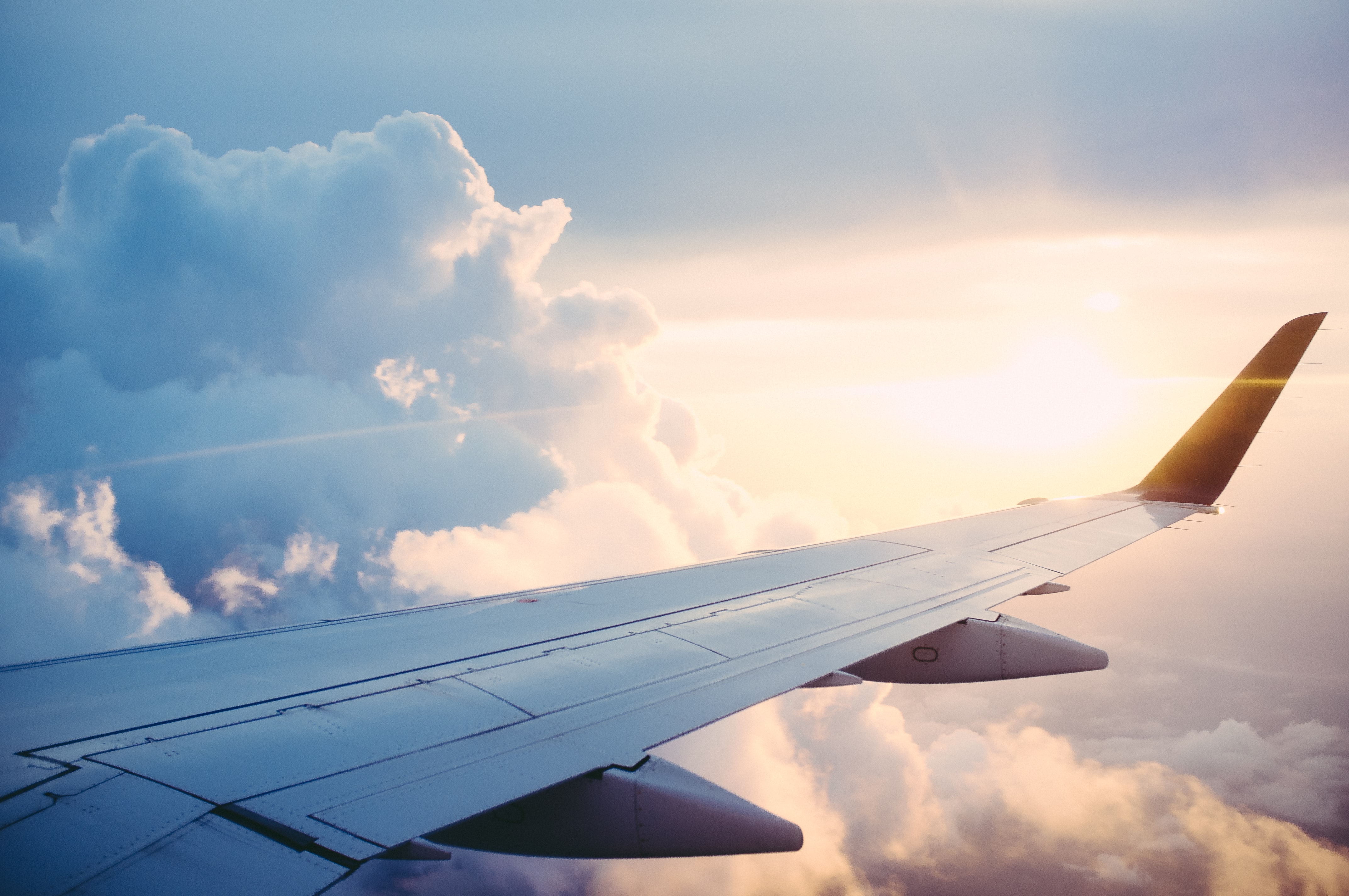 view out a plane window